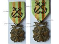 Belgium WW1 Maritime Decoration Bronze Medal 3rd Class with Crossed Anchors