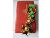 Belgium WW1 Military Cross 1st Class Boxed by Wolfers