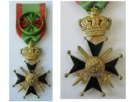 Belgium WW1 Military Cross 1st Class