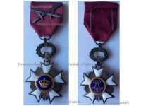 Belgium WW1 Order of the Crown Knight's Star with Swords
