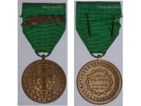 Belgium WW1 WW2 Labor Valorem Medal of the Association of Prisoners of War with Palms