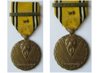 Belgium WW2 Victory Commemorative Medal with Swords & Liege 1940 Clasp 