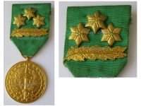 Belgium WW1 WW2 Labor Valorem Medal of the Association of Prisoners of War with Palms & 3 Stars