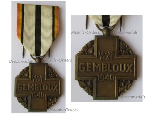 Belgium WW2 Gembloux Battle Commemorative Medal by Maurice Avril