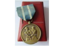 Belgium WW2 Deportees Commemorative Medal 1942 1945 by Brackenier Boxed 