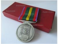 Belgium WW2 Medal of the Fraternal Union of Former Combatants Silver Class Boxed by Degreef