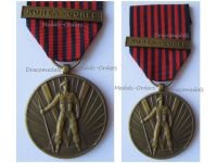 Belgium WW2 Medal for the War Volunteers of the Belgian Armed Forces 1940 1945 with Clasp Korea for the Korean War