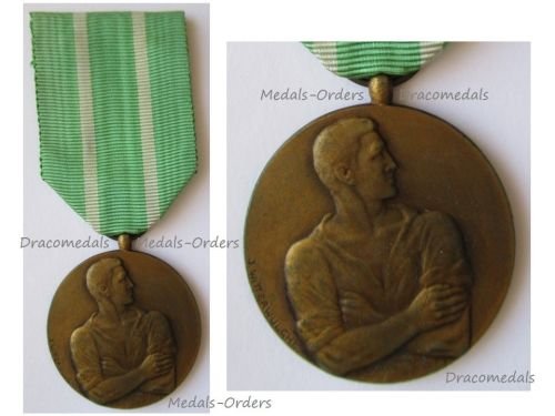 Belgium WW2 Resistance Medal for Forced Labor Defaulters by Witterwulghe