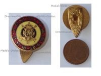 Belgium WW1 Lapel Pin Compiegne 11-11-18 to Treaty of Versailles 28-06-19  Badge by DeGreef 