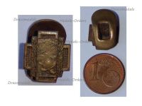 Belgium WW1 Lapel Pin Fire Cross 1914 1918 Badge MINI