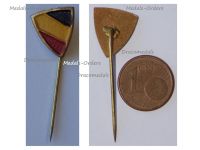 Belgium WW1 Belgian Flag Patriotic Stickpin Badge