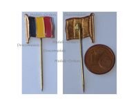 Belgium WW1 Belgian Flag Patriotic Stickpin Badge