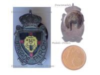 Belgium WW2 Lapel Pin Brigade Piron Free Belgian Forces in Britain 1940 1945 Badge 