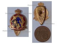 Belgium WW2 Lapel Pin Belgian Army Civil Defense Badge by DeGreef