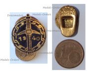 Belgium WW2 Lapel Pin Combatants Prisoners of War of the Belgian Campaign 1940 Badge by Fonson