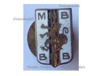 Belgium WW2 Badge of the National Belgian Movement Resistance Group 