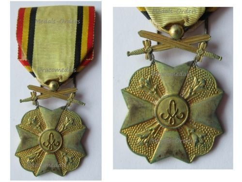 Belgium WW1 Civic Medal for War Merit 1st Class 1914 1918