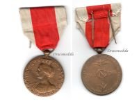 Belgium WW1 Bronze Medal for National Alimentation & Relief 1914 1918 by Devreese