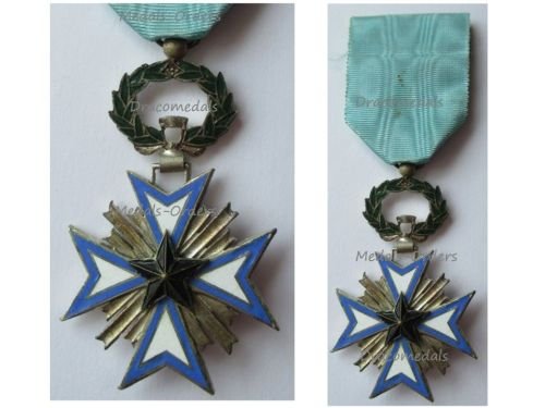 France Dahomey WW2 Order of the Black Star of Benin Knight's Cross