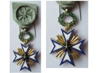France Dahomey WW1 Order of the Black Star of Benin Officer's Cross by Arthus Bertrand