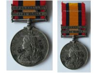 Britain Queen's South Africa Medal QSM with 2 Clasps (Transvaal & Cape Colony) to the Rifle Brigade (Prince Consort's Own)