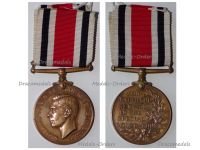 Britain WW2 Special Constabulary Long Service Medal King George VI 1937 1948