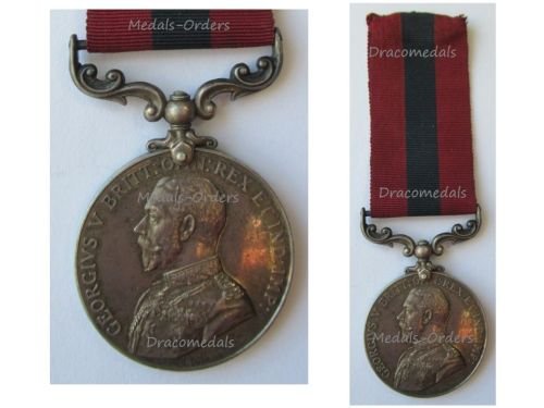 Britain WW1 Distinguished Conduct Medal King George V Unnamed as Issued