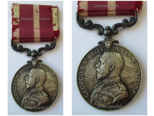 Britain WW1 MSM Meritorious Service Medal King George V Unnamed as Issued