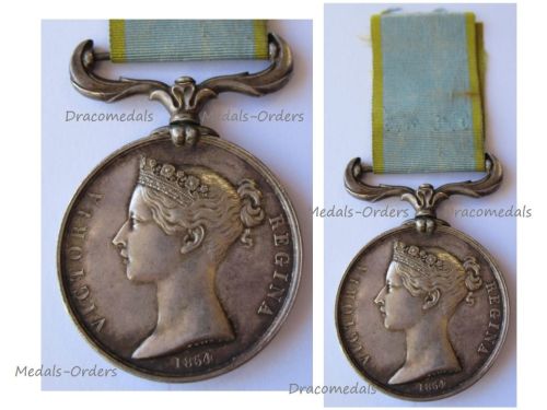 Britain Crimea Medal 1854 1856 by Wyon Unnamed as Issued
