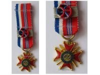 France Britain WW2 Franco-British Association Commander's Cross 1940 1944 1st Type MINI