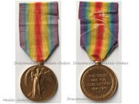 Britain WW1 Victory Medal King Edward's Horse (The King's Overseas Dominions Regiment)