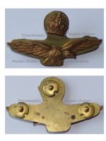 Britain WW2 Royal Air Force RAF Officer's Cap Badge for Field Service Hat (Side Hat) 