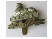 Britain WW1 Lincolnshire Regiment Cap Badge Egypt