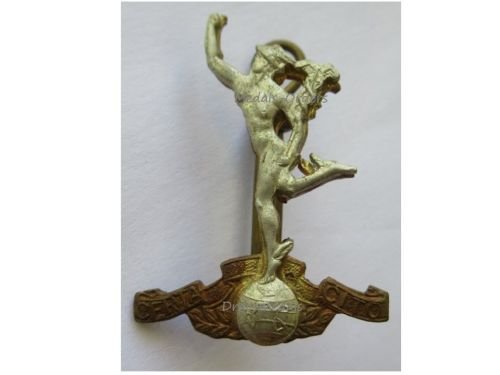 Great Britain WW2 Royal Signal Corps Cap Badge RSC