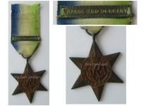 Britain WW2 Atlantic Star with Clasp France and Germany