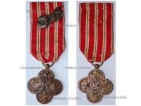 Czechoslovakia WW1 War Cross 1914 1918 with Linden Leaves Citation