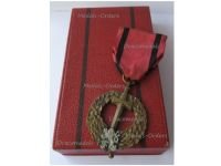 Czechoslovakia WW2 Czechoslovak Army Abroad Medal 1939 1945 Boxed