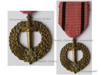 Czechoslovakia WW2 Czechoslovak Army Abroad Medal 1939 1945