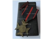 Czechoslovakia WW2 Cross of the Liberated Political Prisoners 1939 1945 1st Type Boxed