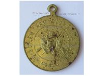 Czechoslovakia WW1 KuK Medal of the Czech Veteran Association 1897