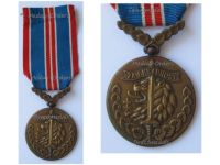 Czechoslovakia WW2 Bravery Medal 1939 1945