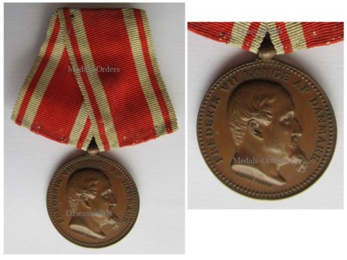 Denmark Commemorative Medal for the 1st Schleswig War 1848 1850 by Dubois