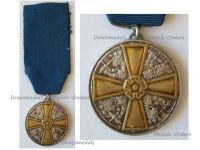 Finland Order of the White Rose Silver Medal of Merit with Gold Cross 1st Class 1983