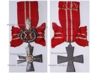 Finland WW2 Order of the Cross of Liberty Cross with Oak Leaves and Swords 4th Class 1941 for the War of Continuation