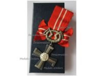 Finland WW2 Order of the Cross of Liberty Cross with Swords 4th Class 1941 for the War of Continuation Boxed