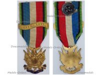 France Franco Prussian War 1870 1871 Veteran Medal Oublier Jamais for Officers with Clasp 1870-1871