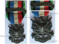 France Franco Prussian War 1870 1871 Veteran Medal Oublier Jamais with Clasp 1870-1871 