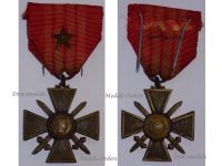 France WW2 War Cross 1939 1940 with 1 Citation Bronze Star London Type