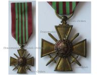 France WW2 War Cross 1939 1940 Locally Made Type
