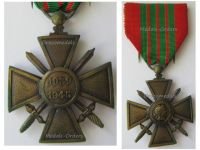 France WW2 War Cross 1939 1945 Rare Unofficial Variant
